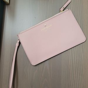 Kate Spade wristlet - Pale Pink